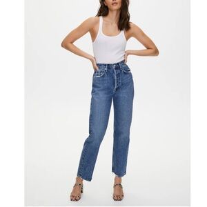 Agolde • NWOT 90s Mid-Rise Straight Leg Relaxed Fit Jeans Size 26